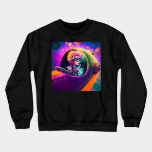 Stylish Journey Through the Stars - Space Adventures #4 Crewneck Sweatshirt